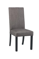 Coaster Hubbard Upholstered Side Chairs Charcoal (Set of 2) Model 121752